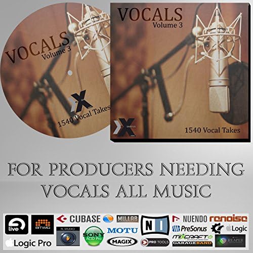 Vocals 3 - Ableton Cubase Fl Studio One Logic Pro Tools Acapellas