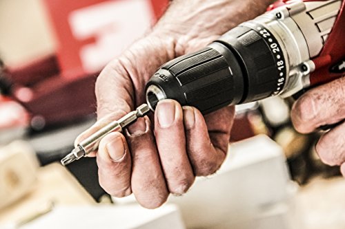 Einhell Akku Bohrschrauber TE-CD 18 Li Power X-Change (Lithium Ionen, 18 V, 2 Gang, 48 Nm, LED-Licht, Koffer, inkl. 1,5 Ah Akku Ladegerät ) - 9