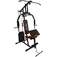 Zorex Fitness Multi Home Gym Multiple Muscle Workout Exercise Machine Chest Biceps Shoulder Back Triceps Legs for Men at Home, 60kg Weight Stack, Made in India (HGZ-1004) with Installation Assistance.