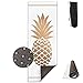 Produktbild Roue Yoga Mat Non Slip Pineapple Printed 24 X 71 Inches Premium for Fitness Exercise Pilates with Carrying Strap