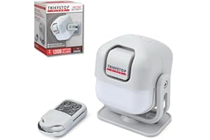 ThiefStop Shed Alarm & Home Security Motion Sensor – 120 dB PIR Sensor, Battery-Powered Wireless Alarm for Shed, Garage, Workshop, Van security, tools & Outdoor Storage