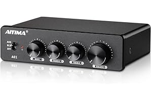 AIYIMA A01 TPA3116 Amplificatore di potenza 2.0/2.1 CH Stereo HiFi Amplificatore di Classe D Integrato per altoparlante domes
