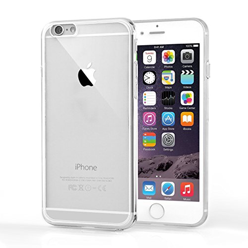 iPhone 6 Funda TechRise Ultra-Cristal iPhone 6 6S Funda Caso Carcasa Case Bumper Cover con Absorci  n de Impactos y Anti-Ara  azos Espalda para iPhone 6S 6-Clara