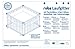 roba Rock Star Baby 2 0246W RS2 Playpen 100 x 100 cm White