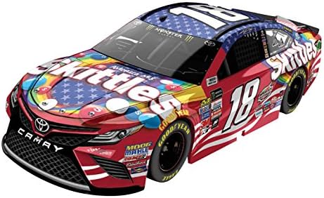 Lionel Racing KYLE BUSCH 18 SKITTLES RED,WHITE,BLUE 1:24 Scale Arc Diecast Car