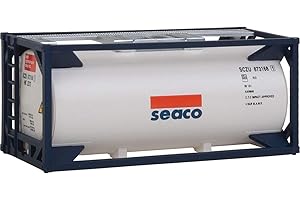 WALTHERS SCENEMASTER Walthers Cornerstone 949-8101 - Depósito de 20 pies, Seaco, HO Scale Model 20' Foot Container