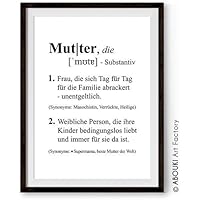 ABOUKI personalisierbarer Kunstdruck - ungerahmt - 