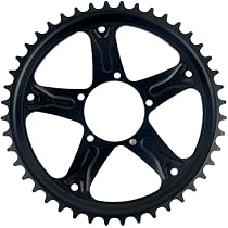Plateau Vélo 44 Dents Pour Moteur Bafang BBS01/BBS02 - Acier - Compatible VTC Et Ville