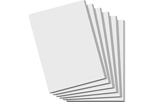 Roneky Notepads A6, 6 Pack Small Note Pads, Server Note Pads, Scratch Pads, White Memo Pads, Small Writing Pads White Paper, 50 Sheets per Blank Mini Notepads A6 Scratch Paper for School Supplies