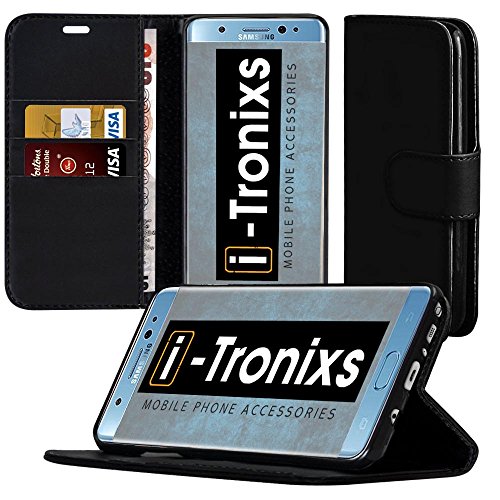 Motorola Moto E4 h  lle  Tasche  Telefonkasten   Schwarz   Abdeckung f  r Motorola Moto E4 Geh  use aus robuster Kohlefaser Buchstil PU Leder Geldb  r