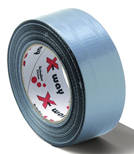 Schuller Eh'klar 45769 Gewebeband X Way Profi Silber, 48 mm x 50 m