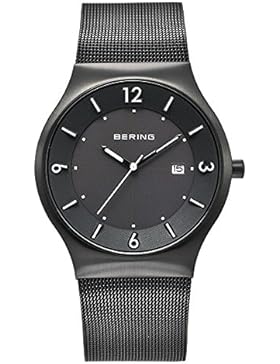 Bering Time Herren-Armbanduhr XL Analog Quarz Edelstahl 14440-222