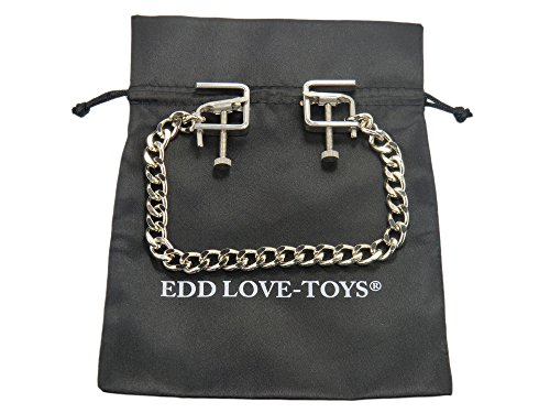 Preisvergleich Produktbild Brustwarzen Schraubzwingen mit Kette [ Nippelklemmen Brustwarzenklemmen ]