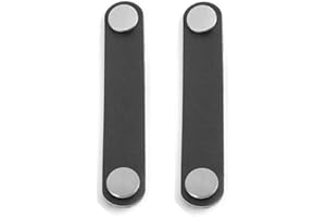 Creatwls 2 Stück Handgemachte Leder Möbelgriff Ledergriff Schrankgriff Möbelknöpfe für Schranktür Küchenschrank Kleiderschrank Griff Knöpfe Möbel Zubehör Griffe Zieht