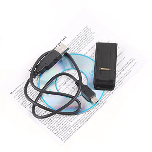KKmoon Sicherheit USB Biometrik Fingerprint Reader Password Lock für Laptop PC - 7
