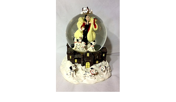 Cruella De Vil Boule A Neige Musicale A Partir De 101 Dalmatiens Film Amazon Fr Cuisine Et Maison