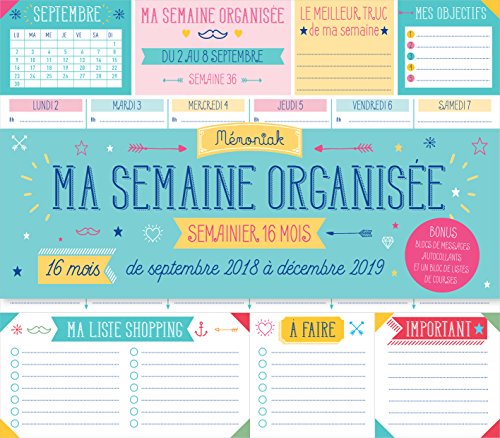 Download Ma semaine organisée Mémoniak 2018-2019 Download Ma semaine organisée Mémoniak 2018-2019