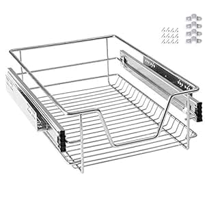 MCTECH Küchenschublade Teleskopschublade Schrankauszug