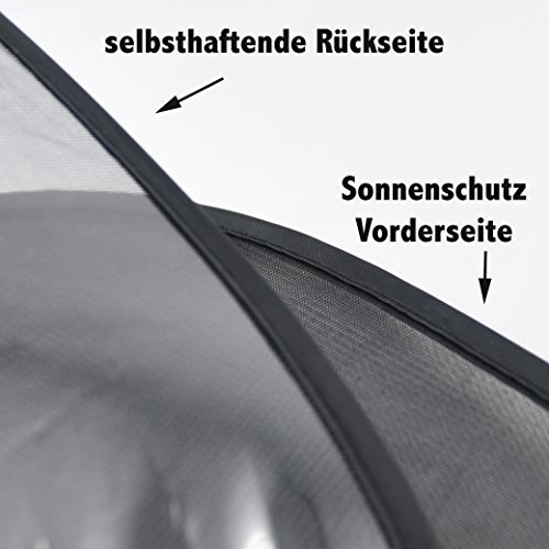 Auto-Sonnenschutz für Babys und Kinder von colourful clouds, selbsthaftende Sonnenblenden mit UV-Schutz, Sonnenblenden in handlicher Aufbewahrungstasche (2 Stück) - 3