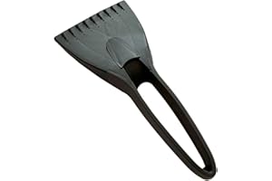 lumcov Grattoir Vitre Voiture,Le Grattoir de Glace pour Les Voitures,Grattoir à Glace Solide et Durable,Grattoir à Glace avec poignée Douce antidérapante Gratte(Noir)