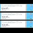 GA-12, glycolic acid CREAM PACK OF 3