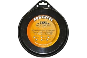 Still in Black Powerful Cordage de Raquette de Tennis Mixte