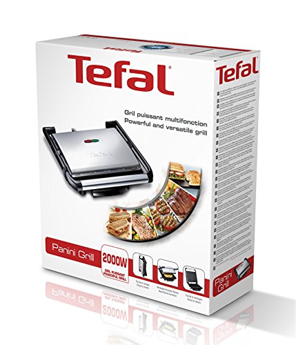 Tefal GC241D Kontaktgrill Inicio, integrierter Thermostat, 2000 W, edelstahl / schwarz - 7