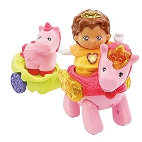 VTech- TTC-La Licorne Magique de Claire, la Princesse aventurière, 1 – 5 ans, 80-177105 – Version FR