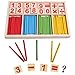Produktbild Grsafety Kinder Spielzeug Zählen Sticks Bildung Holzspielzeug Gebäude Intelligenz Blöcke Montessori Mathematical Holzkiste
