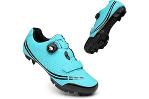 Hixingo Scarpe da Ciclismo Uomo Strada,Scarpe da Mountain Bike per Bici da Strada,Scarpe MTB Donna Road SPD Scarpe da Ciclismo da Bici Spin Compatibile Scarpe