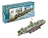 EAN 4009803051239 Revell Modellbausatz Schiff 1:144 - U.S.Navy Landing Ship Medium (early) im Maßstab 1:144, Level 5, originalgetreue Nachbildung mit vielen Details, Landungsboot, 05123