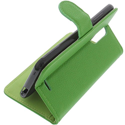 Tasche fÃ¼r Gigaset GS170 GS160 Book Style grÃ¼n Schutz HÃ¼lle Buch