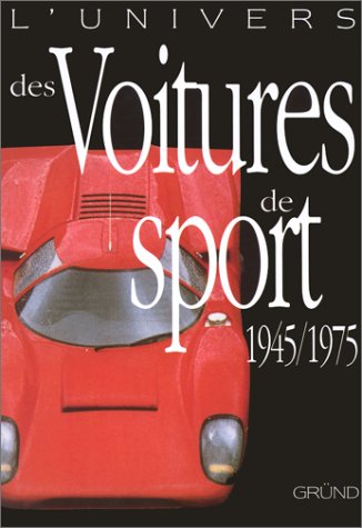 couverture de : L'univers des voitures de sport
