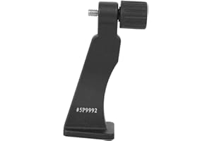 TOPIKY Fernglas Teleskop-Adapterhalterung, langlebiger Metall-Fernglas Adapter Teleskop 1/4 Zoll Schraubhalterung Stativ zum Anschließen von Zubehör für Außenaufnahmen