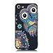 Produktbild Everainy Kompatibel für iPhone 7/iPhone 8 Hülle Silikon Bumper Gummi Neu Cover Hüllen für iPhone 7 Handyhülle Stoßfest TPU Stoßstange Schwarz Schutzhülle (Eule)