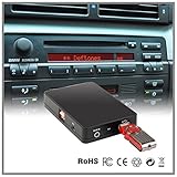 0,5 V-USB-Aufladung (lädt keine Geräte mit AUX-Eingang auf).