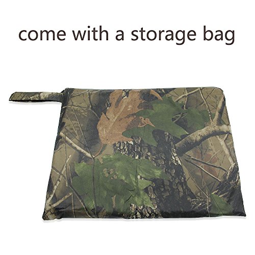Aodoor Regenjacken Regenponcho wasserdicht regenmantel für die Jagd Camping, Freizeit Regenmantel, Baumblatt Camouflage Rain Poncho - 5