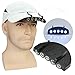 Produktbild ezyoutdoor Clip Hat Cap Lampe Lampe Scheinwerfer 5 LEDs Clip auf Kopf Taschenlampe für Haushalt Outdoor Camping Angeln Biwak Survival Wandern