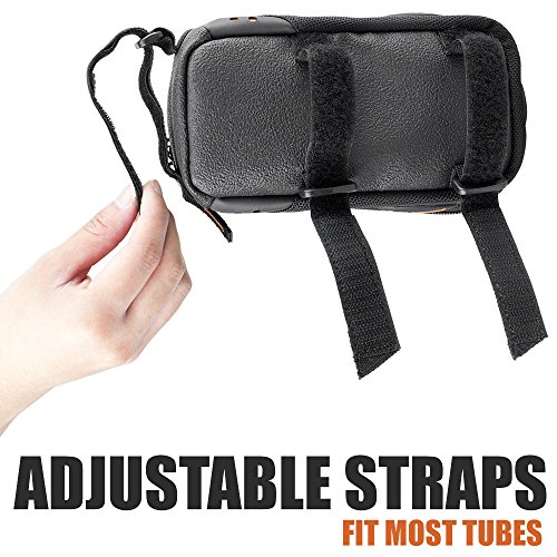Ibera Fahrrad-Rahmentasche, Lenkertasche, Handytasche für 6″ Bildschirm, Top Tube Bag for 6″ Cell Phone Screens - 5