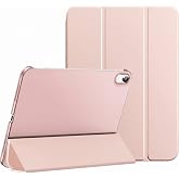 iPad Air 5. Nesil 10,9 İn&ccedil; i&ccedil;in uyumlu Kılıf - Uyku Modlu ve Darbeye Dayanıklı Kaplama (Rose Gold, iPad Air 5. Nesil 10,9 İn&ccedil;