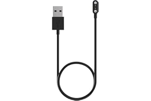 TOOBUR Charging Cable, Smart Watch Charger Compatible with IDW13/IDW16/IDW18/IDW19/IDW20/IDW26 Smart Watch for Men Women,Compatible with BIGGERFIVE BW01 Kids Fitness Tracker Watch