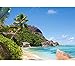 Produktbild Unbekannt Puzzle 3000 Teile - Seychellen Strand Ozean Paradies Seschellen Strand Tropical - Urlaub Südsee Flugreise / Insel Traumurlaub & Trauminsel