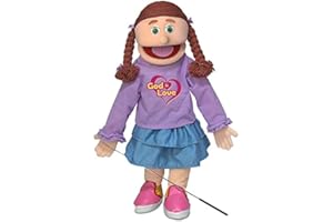 Silly Puppets God Is Love | 25 Full Body Girl Puppet