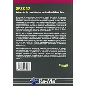 SPSS 17. Extracción del conocimiento a partir del AA.DD