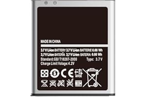 QOUTMCUY Akku für Samsung Galaxy S2 / SII (i9100 1800mAh(Akku-Austausch ohne NFC)