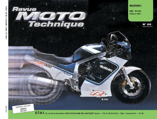 Revue technique de la Moto, numéro 66 : Suzuki GSx R 1100