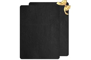 Panngu 2 Pezzi Patch di Riparazione in Pelle, Patch Pelle Adesiva - Rammendare Un Divano o Poltrona in Pelle, Giacca, Zaino, Sedili Auto, 30 X 20 cm（Nero）
