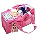 Malloom® Baby Nappy Changing Bags Multifunctional Nappy Maternity Bag (Pink)