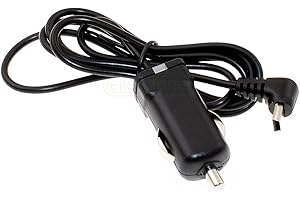 CELLEPHONE MOBILE GENERATION cellePhone Cavo di Ricarica Auto 1A per Garmin Drive 51 52 LMT 60 61 - DriveSmart 51 55 61 65 LMT-S - DriveAssist 51 LMT-D - Spina angolare
