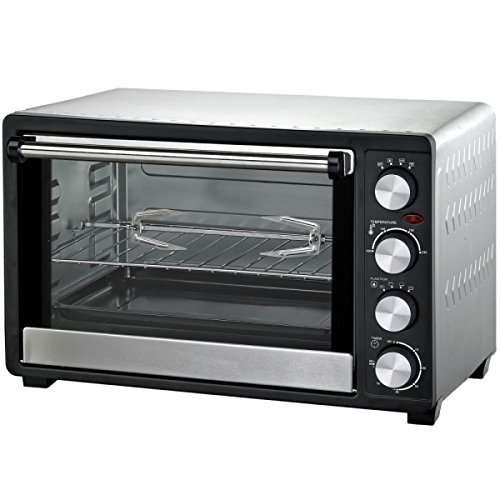 Syntrox Germany 45 Liter Mini Stand Backofen mit Umluft und Drehspieß Miniofen Minibackofen Pizzaofen - 2